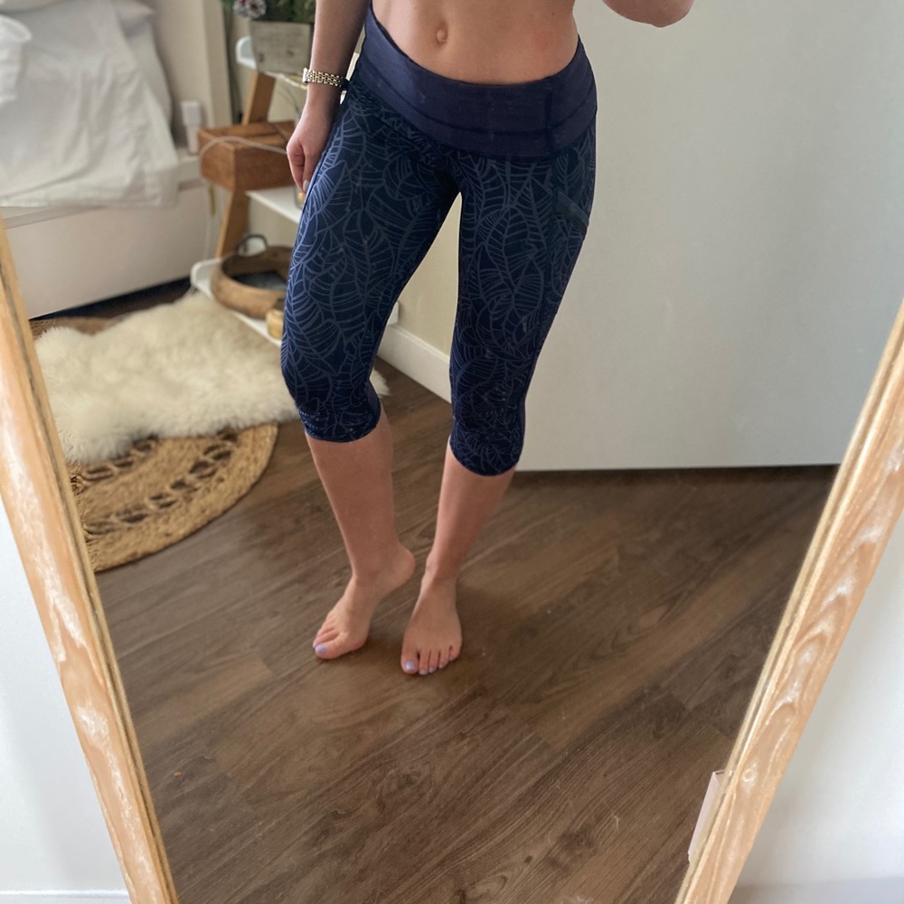 Lululemon Cropped Leggings Sz 4